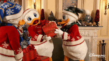 Christmas Gift GIF by Disneyland Paris