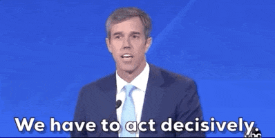 We Have To Act Decisively Democratic Debate GIF by GIPHY News