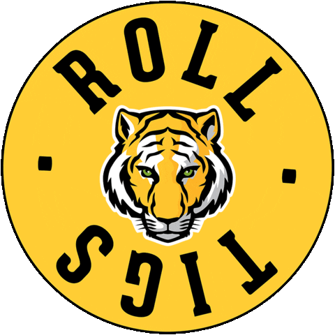 Indiana Tigers Sticker by DePauw University