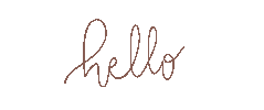 Hello Sticker
