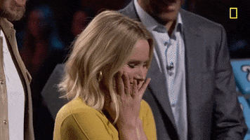Kristen Bell Male Vs Female GIF by National Geographic Channel