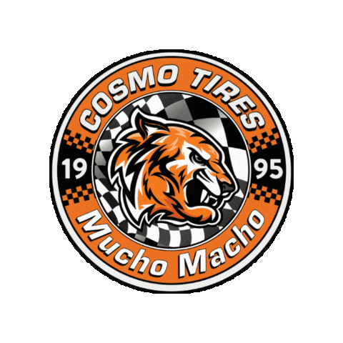 Mucho Macho Sticker by Cosmo Tires
