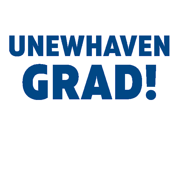 College Grad Sticker by University of New Haven