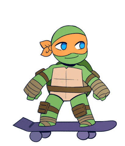 Teenage Mutant Ninja Turtles Art Sticker