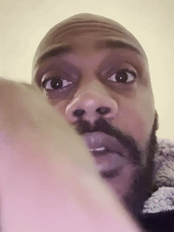 Watching Locked In GIF