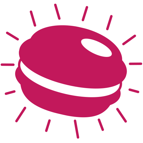 Olivia Macaron Sticker