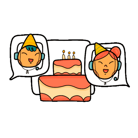 Birthday Stay Home Sticker by Orlando Korzo
