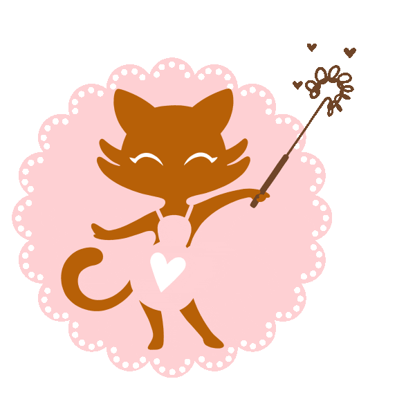 Cat Baking Sticker by kinuskikissa