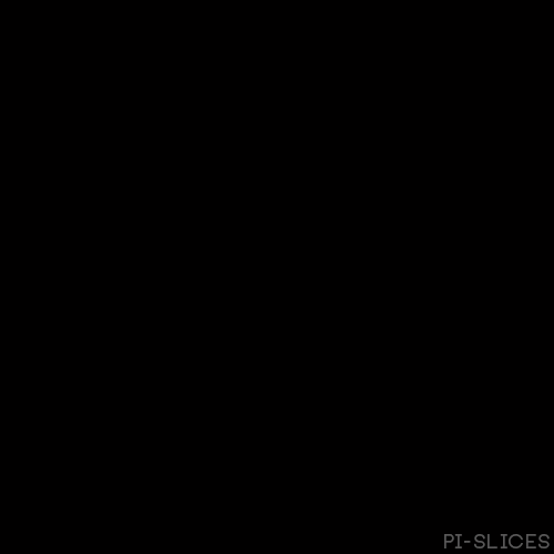 pislices loop 3d trippy black and white GIF