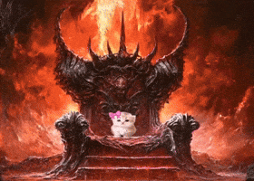 Cat Sitting GIF