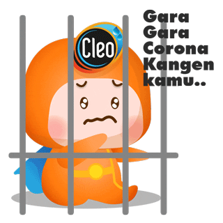 Cleo Pure Water Sticker