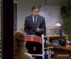 Drumming Season 3 GIF by The Office
