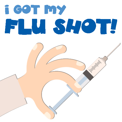 Flu Shot Vaccine Sticker by Norton Healthcare