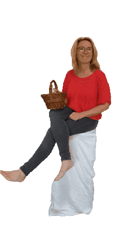 Basket Sticker by Elma van den Top