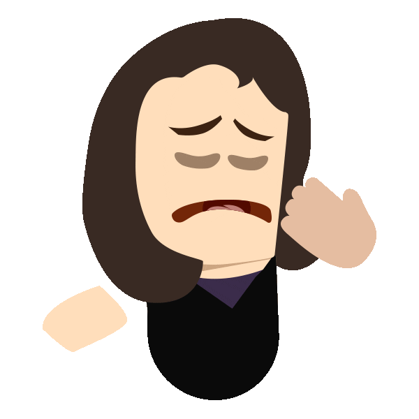 Podcast Face Palm Sticker by Feed Your Brand