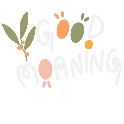 Good Morning Sticker