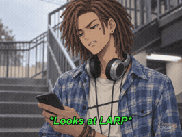 Larper Put The Phone Down GIF by Campus Hearts