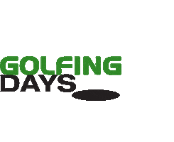 Golfing Days Sticker