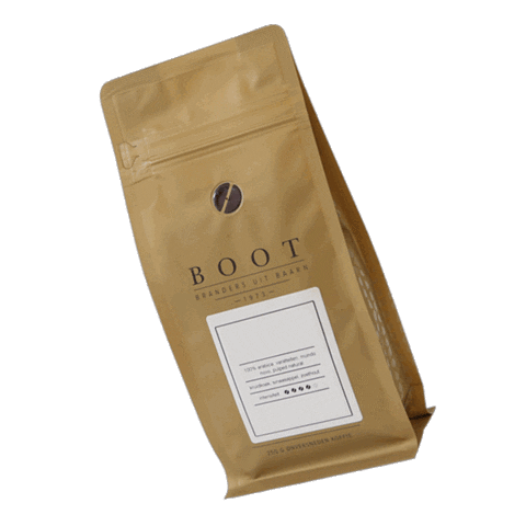Boot Koffie Sticker