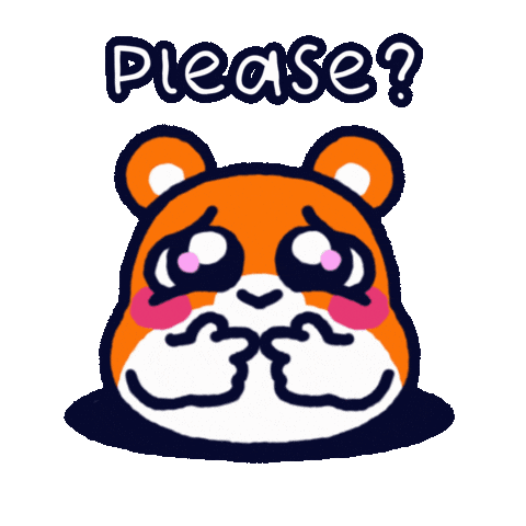 Can You Please Sticker