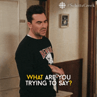 Confused Schitts Creek GIF by CBC
