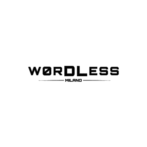 Wordless Milano Sticker