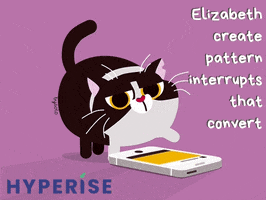 Elizabeth Cat Love GIF by Hyperise - Personalization Toolkit for B2B Marketers