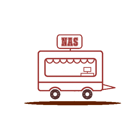 Eat On The Road Sticker by Nas lausanne