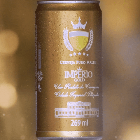 beer gold GIF by Cerveja Império