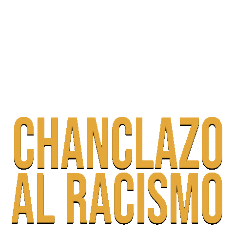 Chanclazo Al Racismo Sticker by Ánimo 925