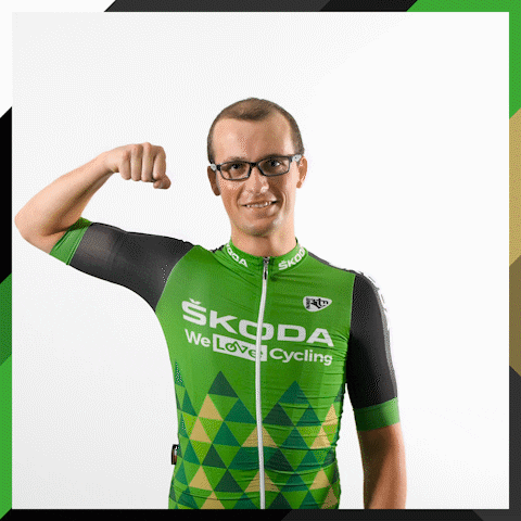 Škoda We Love Cycling France GIF