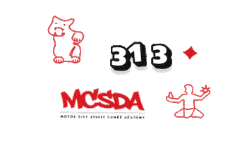 Detroit Mcsda Sticker by motorcitysda