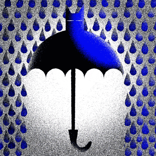 Elin_Molander rain autumn bat umbrella GIF