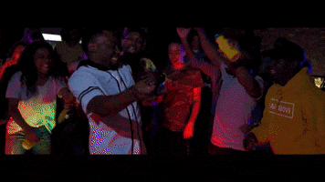 turn up dancing GIF by P. Lo Jetson