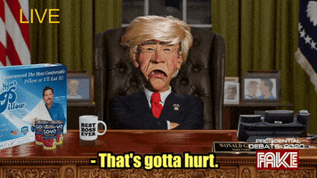 Donald Trump Pain GIF by Jeff Dunham