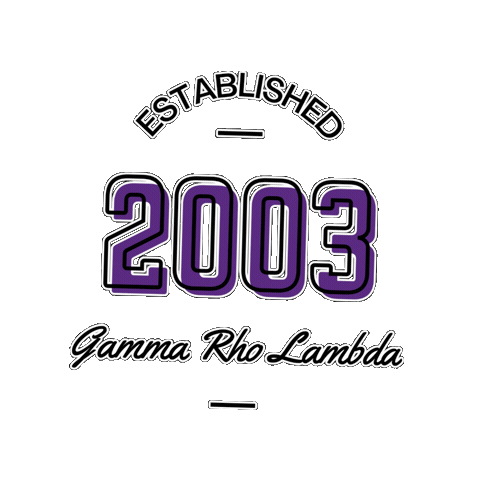 Sticker by Gamma Rho Lambda
