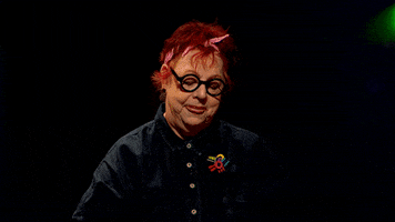 Jo Brand Celebration GIF by The QI Elves