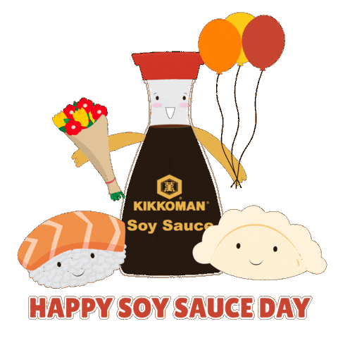 Soysauceday Sticker by Kikkoman USA