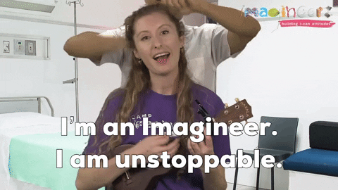 Im An Imagineer I Am Unstoppable GIF - Find & Share on GIPHY