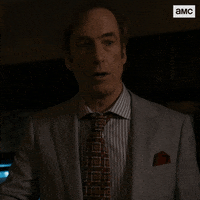 Bob Odenkirk Wow GIF by Better Call Saul