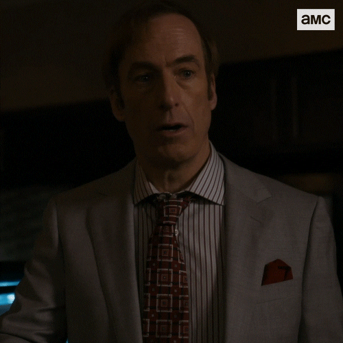 Bob Odenkirk Wow GIF by Better Call Saul