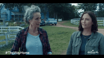 Walking And Talking GIF by Hallmark Channel