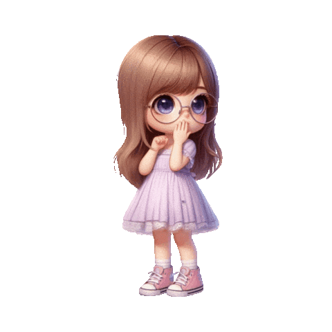 Girl Sticker