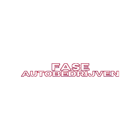 faseautobedrijven Sticker