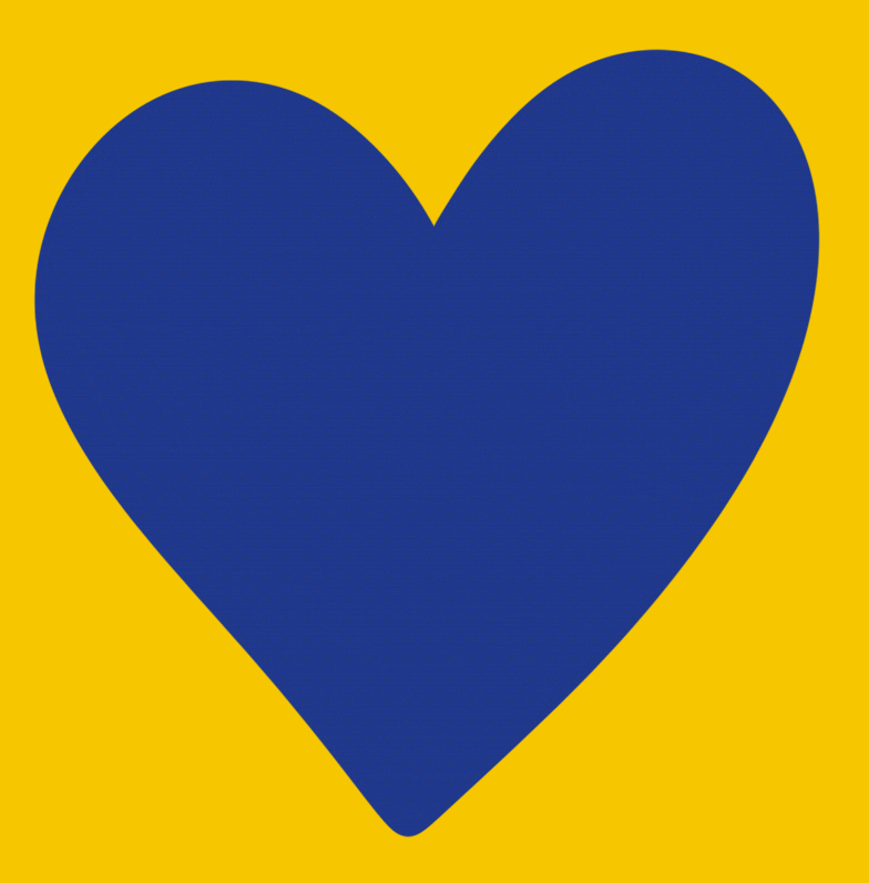 Yellow And Blue Love GIF