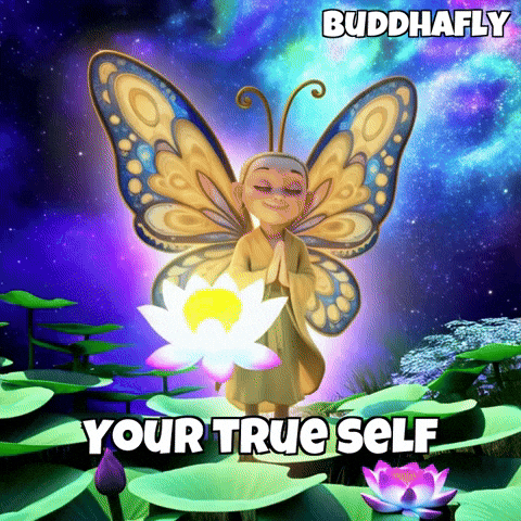 Peace Glowing GIF by BuddhaFlyJourney