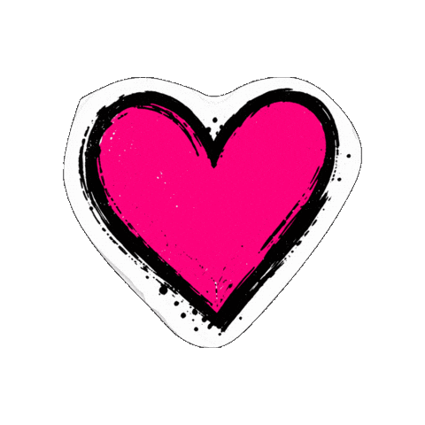 Heart Love Sticker by Cara