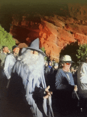 Getting Down Red Rocks GIF by WTEDRadio