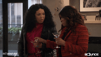 Drunk Tisha Campbell Martin GIF by Bounce