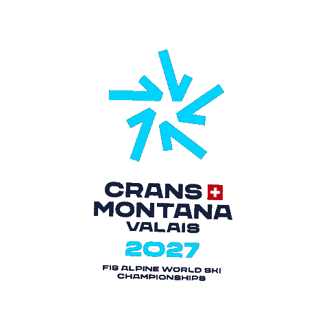 Ski Worldchampionships Sticker by CransMontana2027